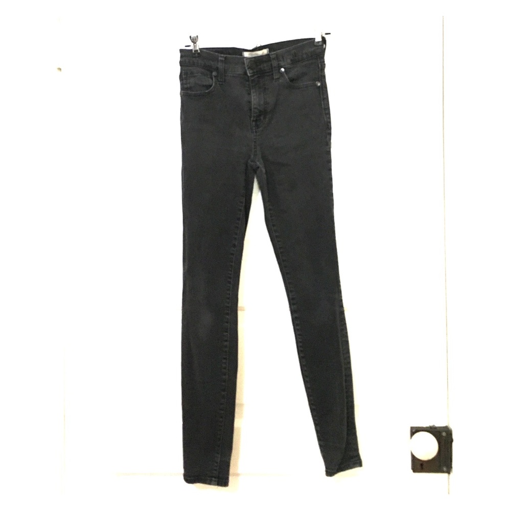 Faded black jeans from Madewell